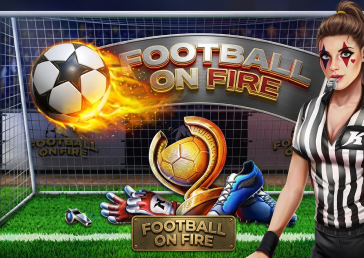 game of Football On Fire